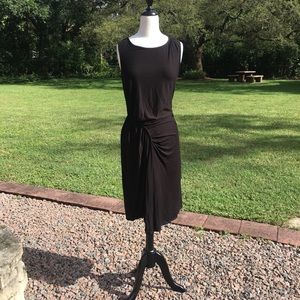 Max Studio LBD Jersey Twisted NWT L